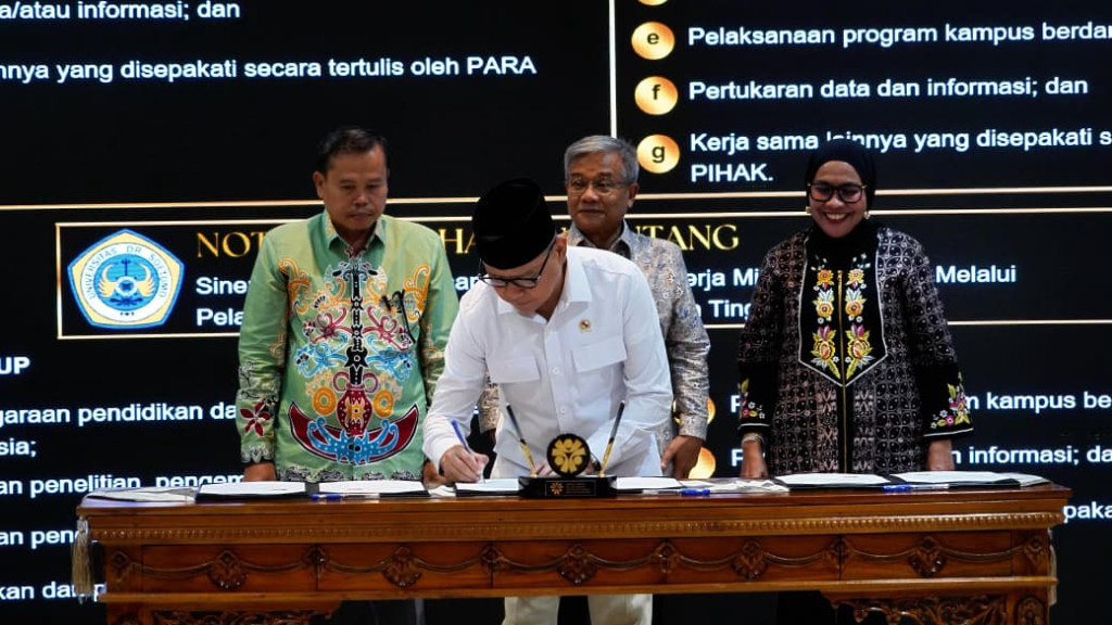 Penandatanganan Memorandum of Understanding (MoU) yang berlangsung di kantor KP2MI, Jakarta, Kamis (16/4/2026).