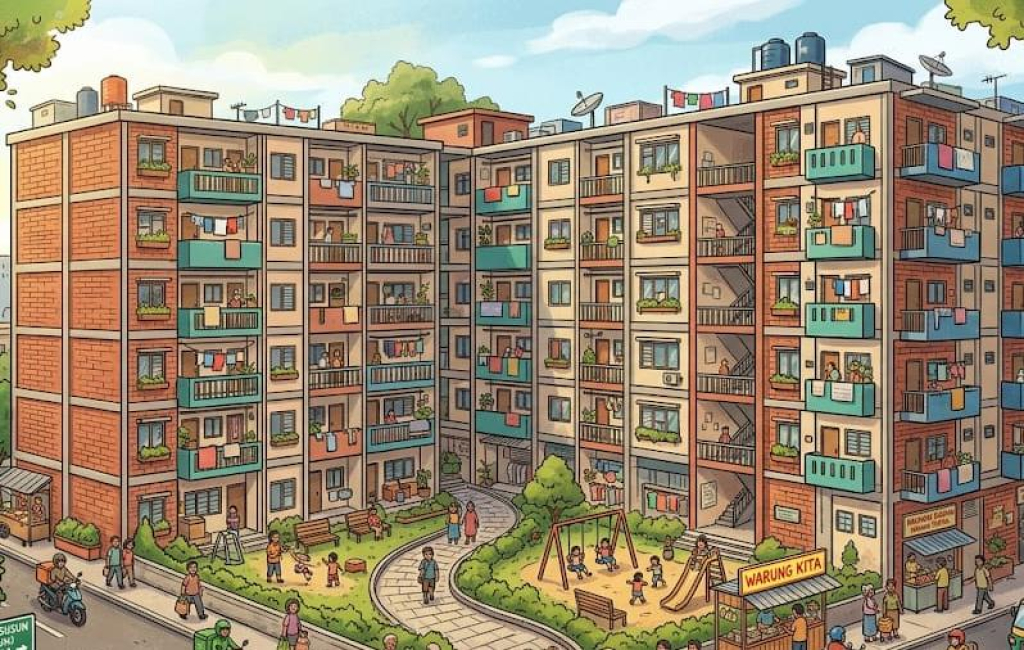 Ilustrasi rusun