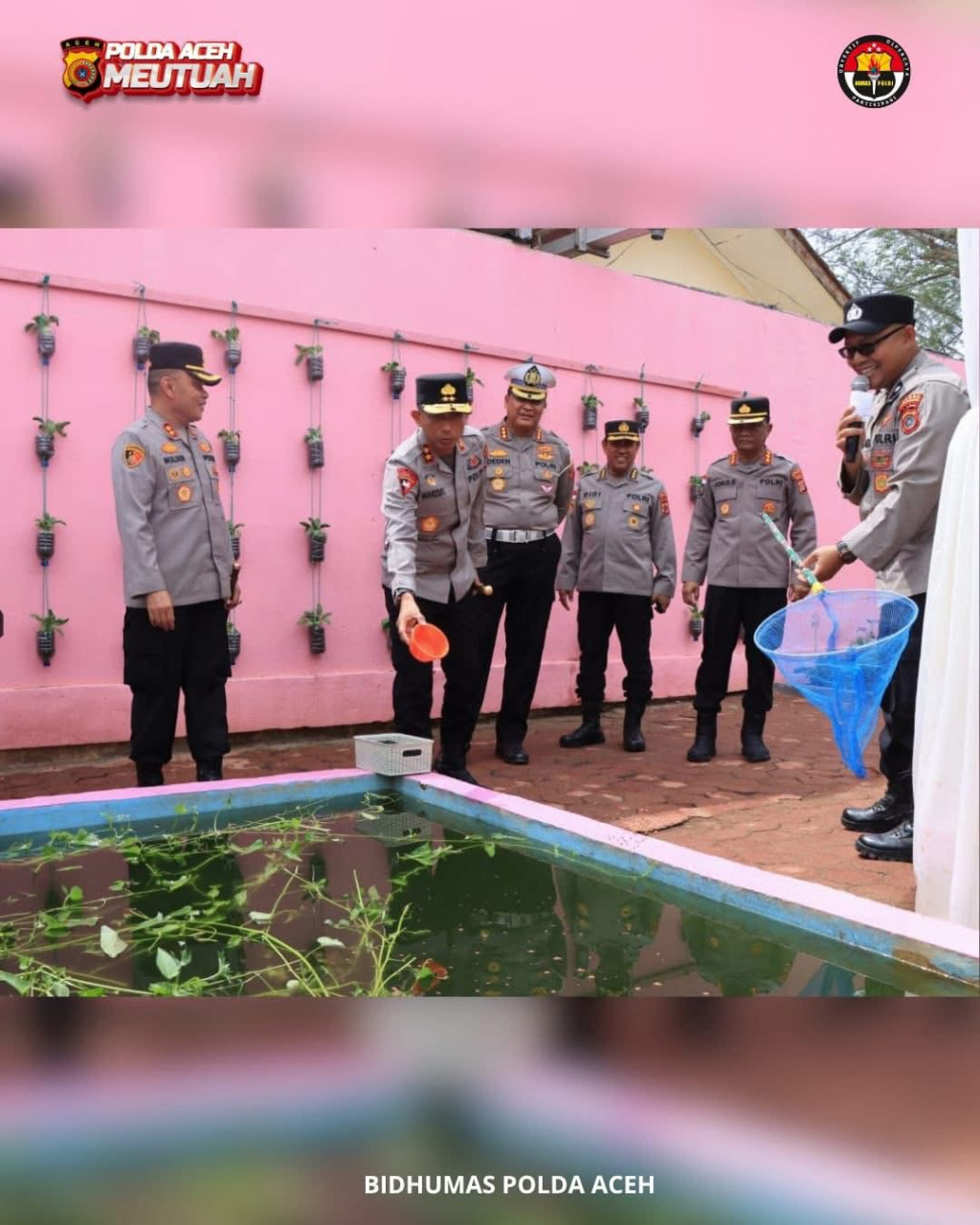 Kapolda Aceh Irjen Pol. Drs. Marzuki Ali Basyah,M.M kunker ke Kabupaten Aceh Tamiang, Senin (18/5/2026), tinjauan Huntap warga terdampak banjir.  (Foto Humas Polda Aceh for JatimUPdate.id)
