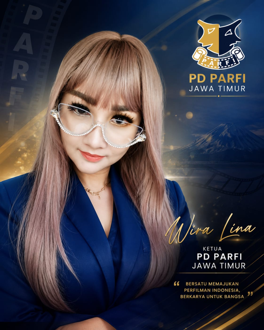 Ketua PARFI Jawa Timur Wira Lina