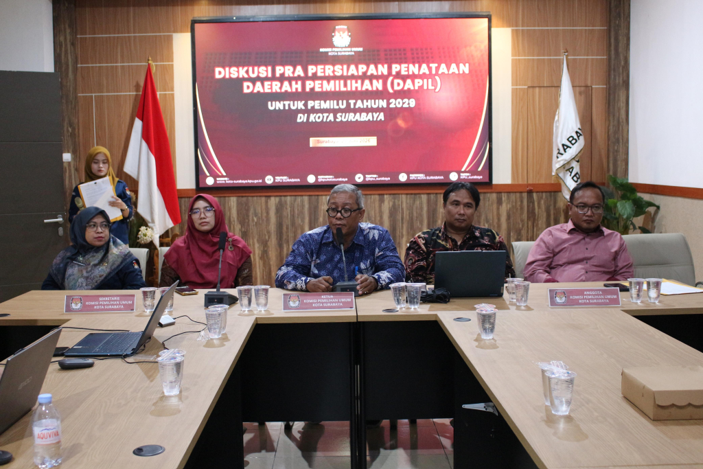 Forum diskusi pemekaran dapil Surabaya beberapa waktu lalu, dok Jatimupdate.id/Crt