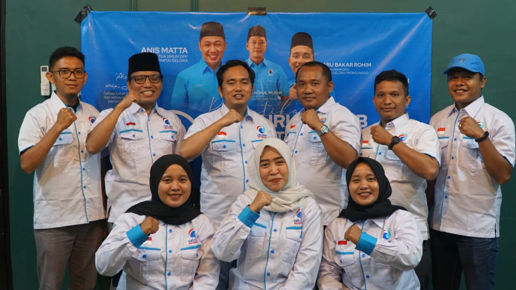 Dewan Pimpinan Daerah (DPD) Partai Gelora Kabupaten Probolinggo berkomitmen penuh untuk menjadi wadah bagi generasi muda dan Sumber Daya Manusia (SDM) potensial.