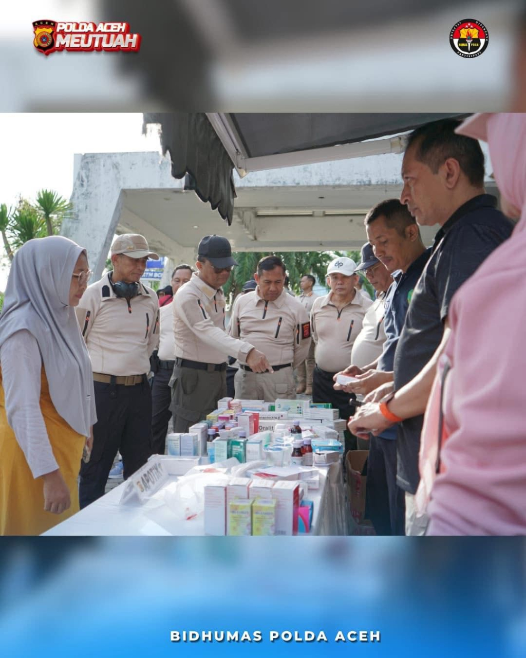 Memperingati Hari Bhayangkara ke-80 Th 2026, Polda Aceh gelar kegiatan Car Free Day  "On The Street" dipusatkan di kawasan Jalan Mohammad Daud Beureueh, Kecamatan Kuta Alam, Kota Banda Aceh.