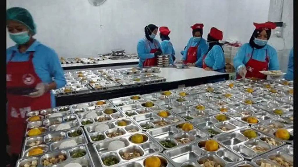 Salah satu Dapur Umum Program Makan Bergizi Gratis