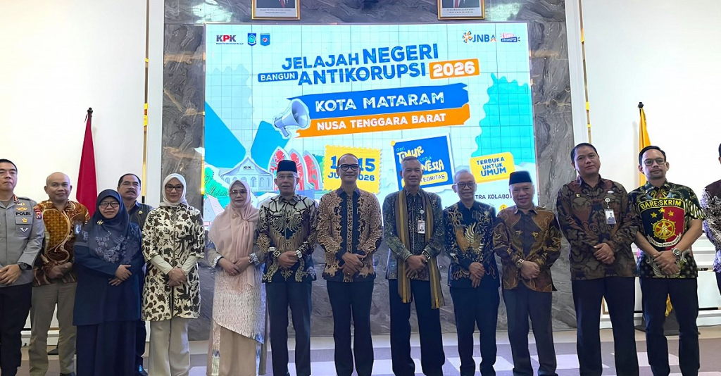 Komisi Pemberantasan Korupsi (KPK) resmi memulai rangkaian program Jelajah Negeri Bangun Antikorupsi (JNBA) 2026 dari Kota Mataram, Nusa Tenggara Barat (NTB). 