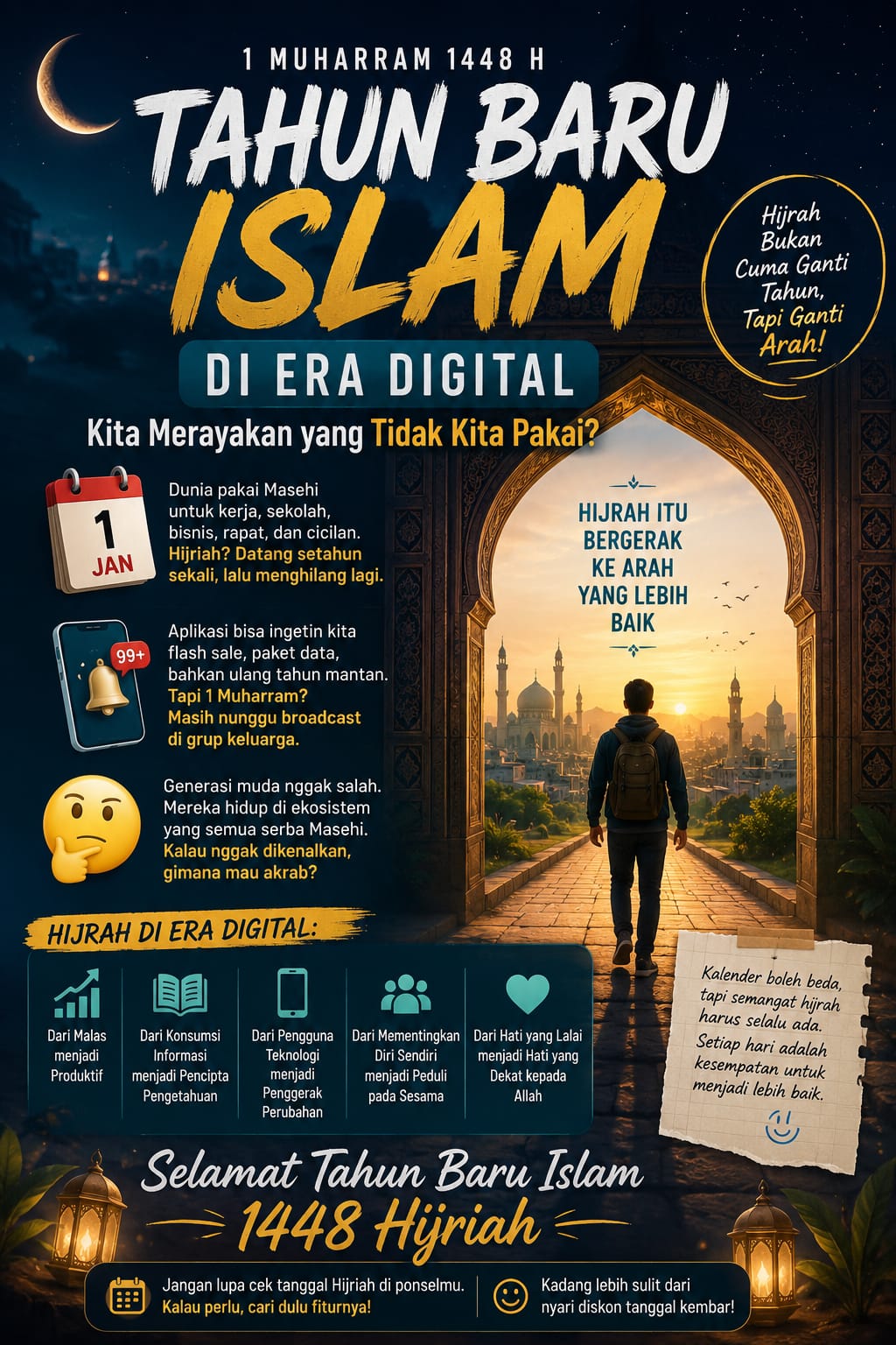 Flayer Tahun Baru Islam