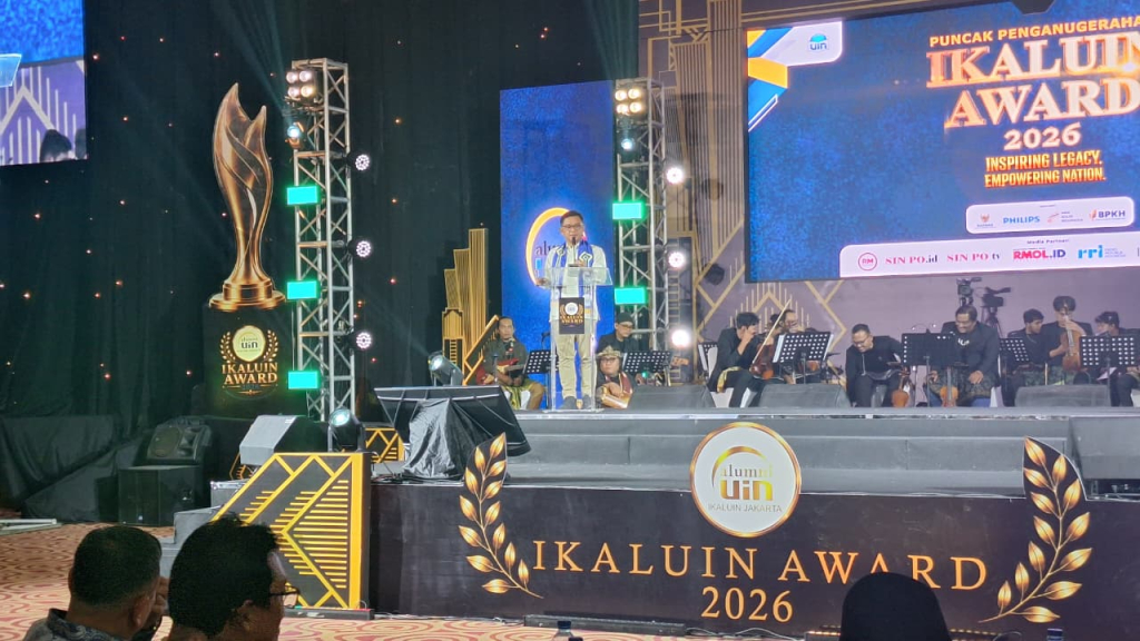 Ketua Umum Pengurus Pusat IKALUIN Jakarta TB Ace Hasan Syadzily pada acara Penganugerahan IKALUIN Award 2026. (Foto IKALUIN for JatimUPdate.id)