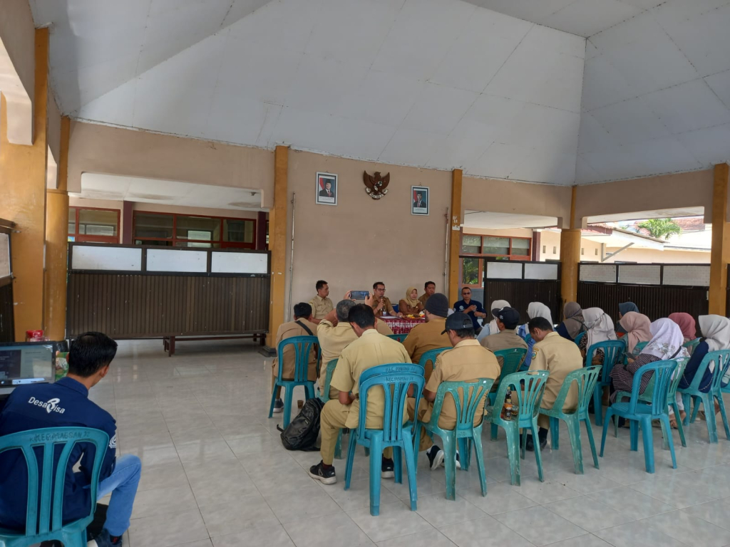 Persiapan Rembuk Stunting desa se-Kecamatan Maesan yang dilaksanakan pada Senin (22/06/2026) di Pendopo Kantor Kecamatan Maesan.