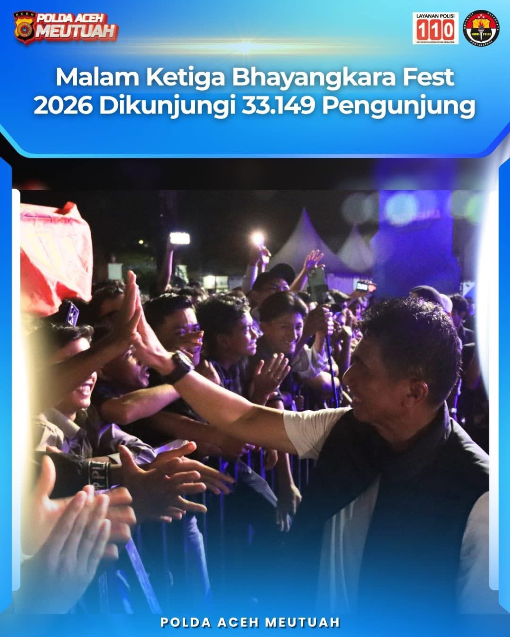 Bhayangkara Fest Polda Aceh dibanjiri pengunjung