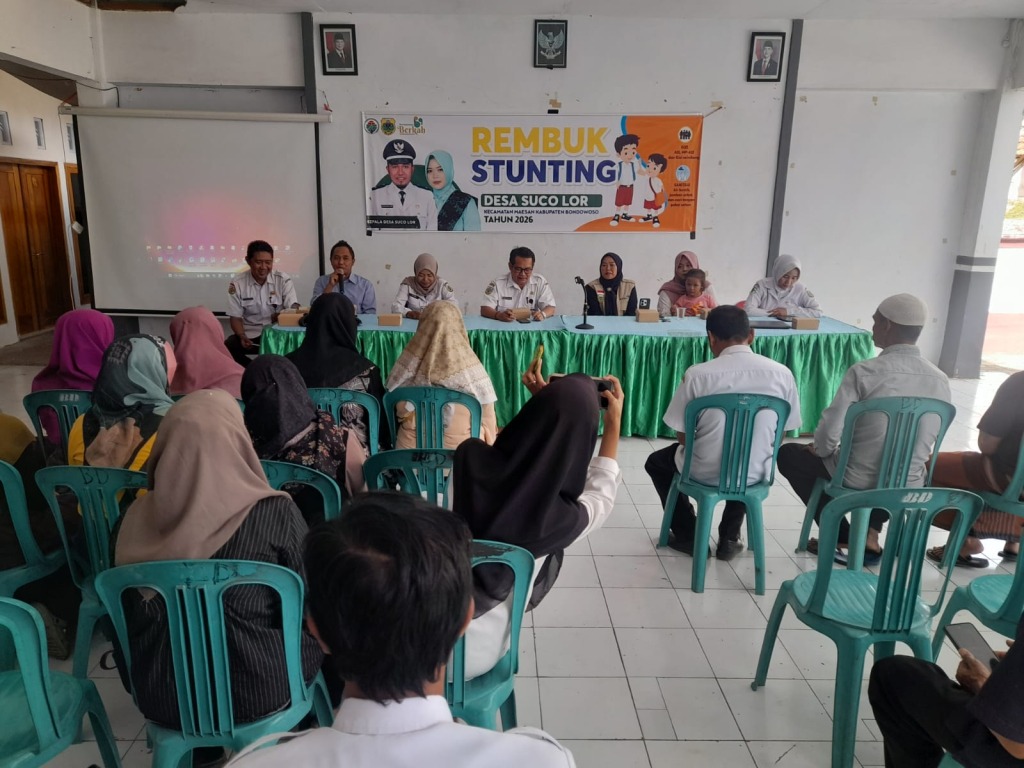 Rembug Stunting Desa Suco Lor, Kecamatan Maesan, Kab. Bondowoso.