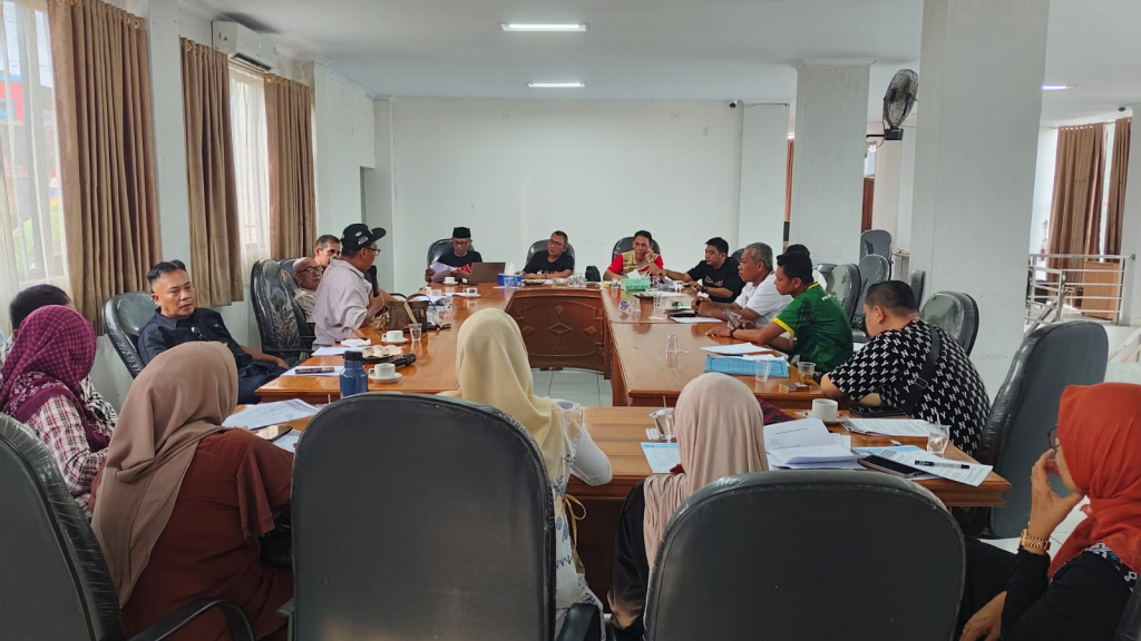 Suasana rapat persiapan Porwanas Bandar Lampung