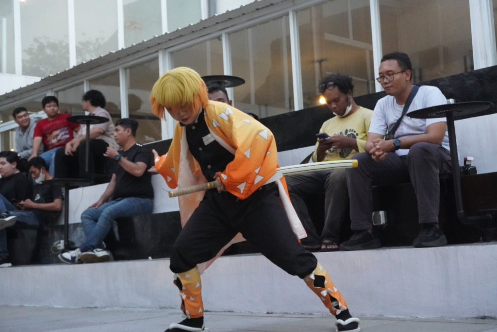 Event Budaya Jepang Komunitas Cosplay Surabaya di Hanaka Social Space