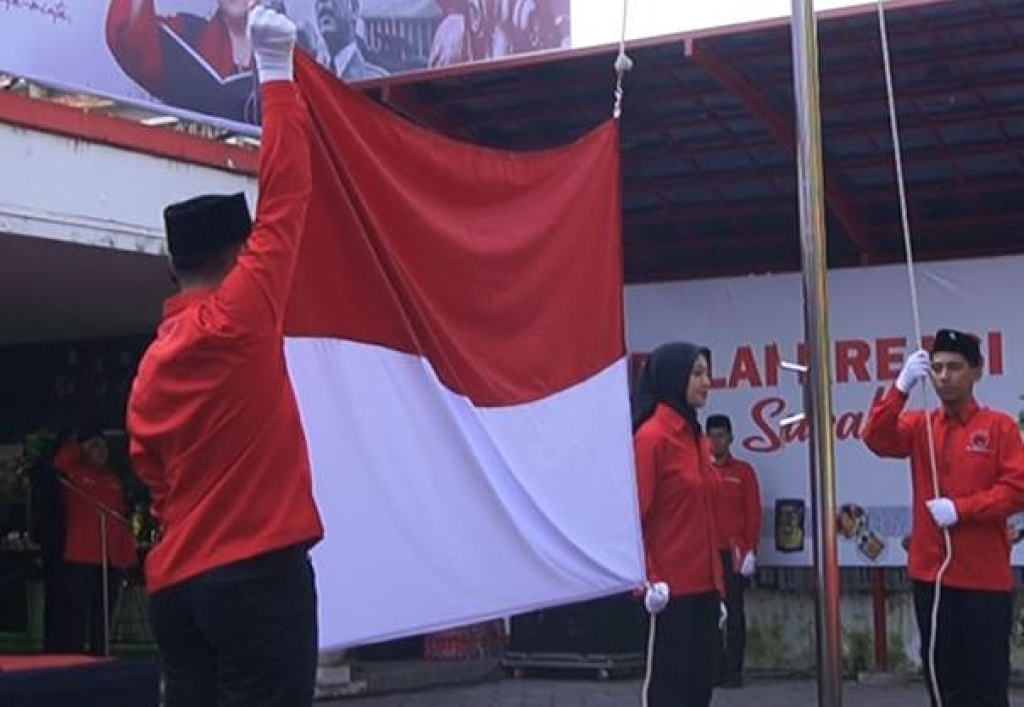 Upacara Hari Lahir Pancasila PDIP Surabaya, dok Jatimupdate.id/lam