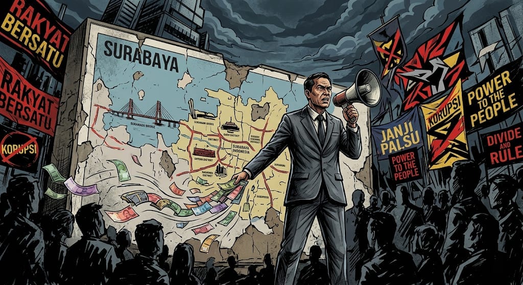 Ilustrasi pemekaran dapil Surabaya, jatimupdate.id