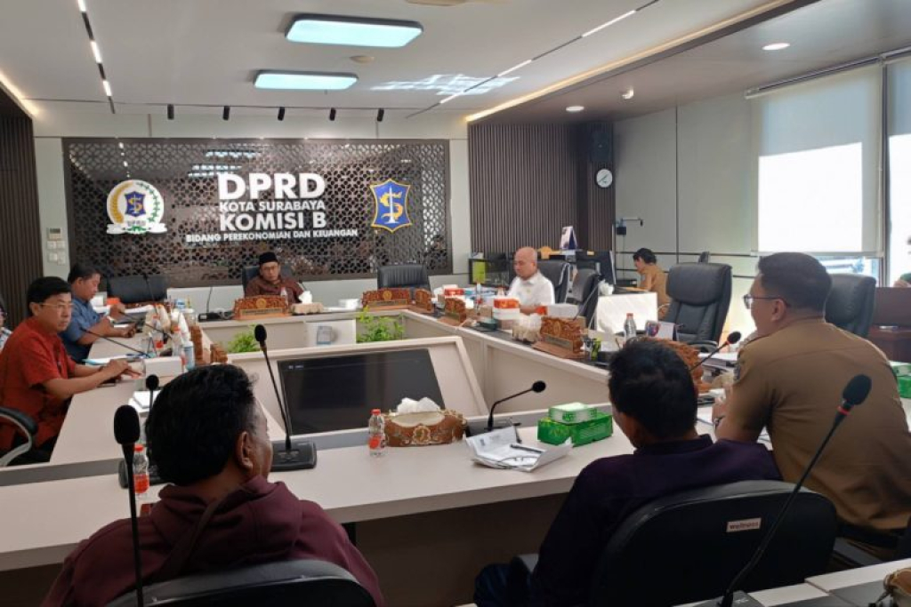 RDP terkait penertiban PKL di Komisi B, dok Jatimupdate.id/irw
