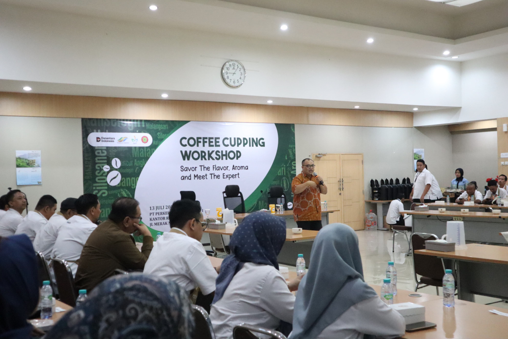 Coffee Cupping Workshop SPBUN Nusantara XII berkolaborasi dengan Holding Perkebunan Nusantara dan PTPN I Regional 5