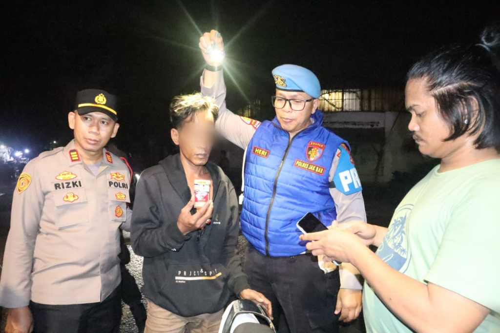 Terduga Pelaku yang diamankan saat razia.
