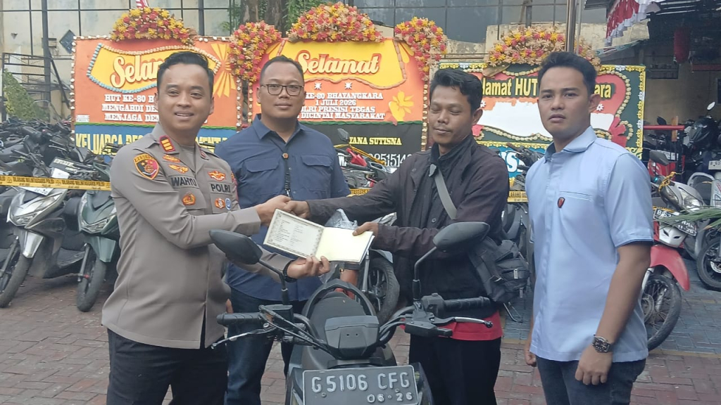 Sebanyak 12 unit sepeda motor yang sebelumnya diamankan telah dikembalikan kepada pemiliknya, Jumat (17/7/2026).