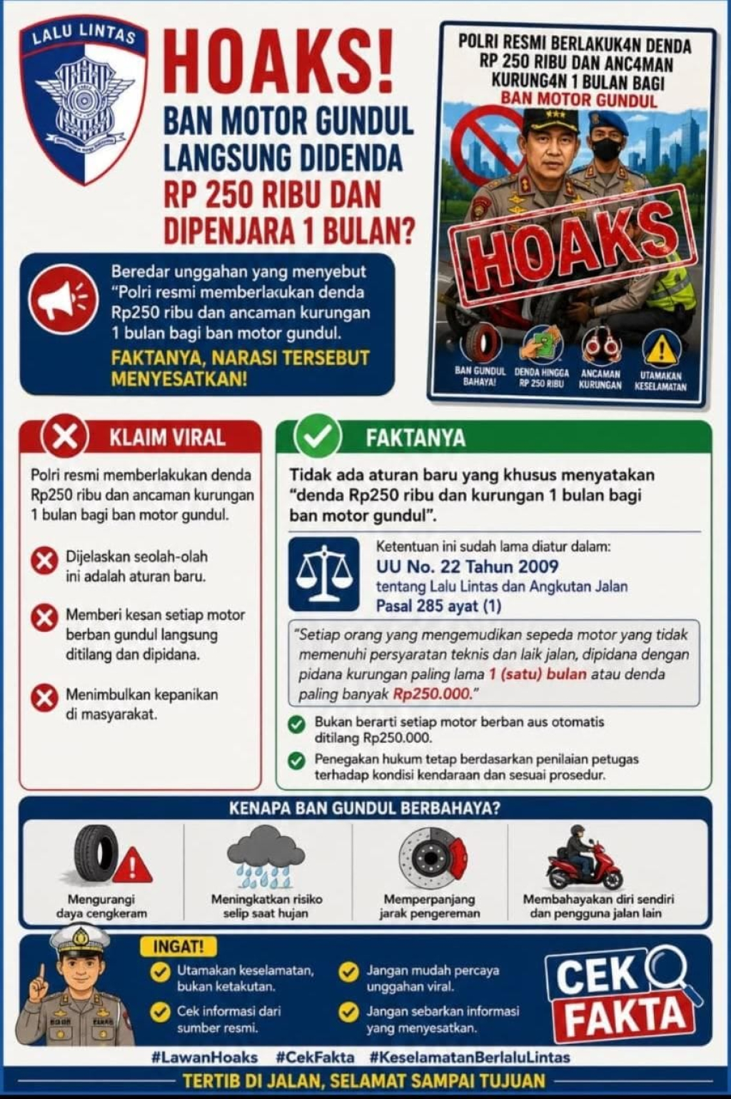 Flayer Korlantas