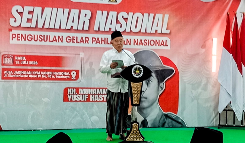 Ketua Umum PP Pergunu sekaligus Pendiri dan Pengasuh Pondok Pesantren Amanatul Ummah, Prof. Dr. KH Asep Saifuddin Chalim, M