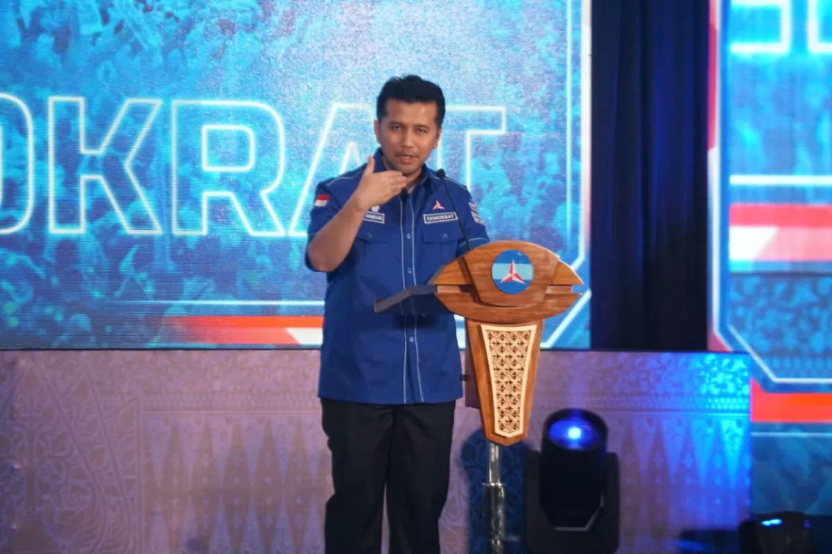 Emil Dardak Kembali Pimpin Demokrat Jatim, 40 Suara Bulat Tanpa Lawan