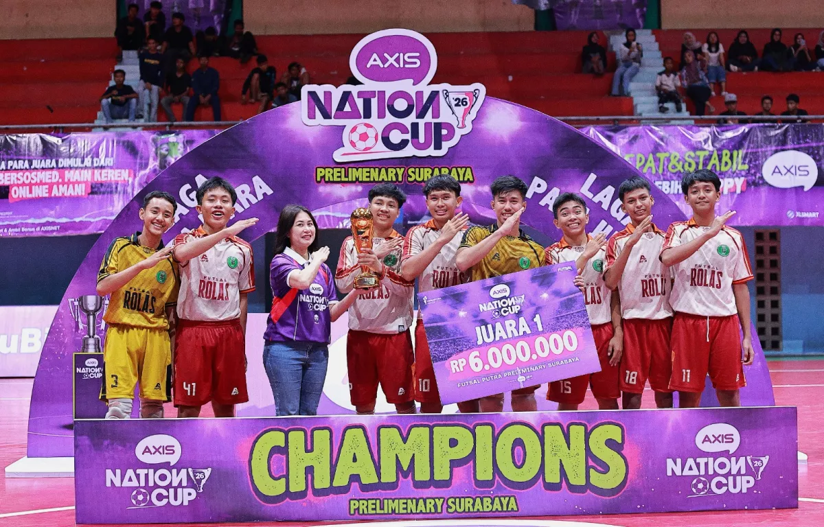 AXIS Nation Cup 2026 Surabaya, SMAN 12 Taklukkan 42 Sekolah