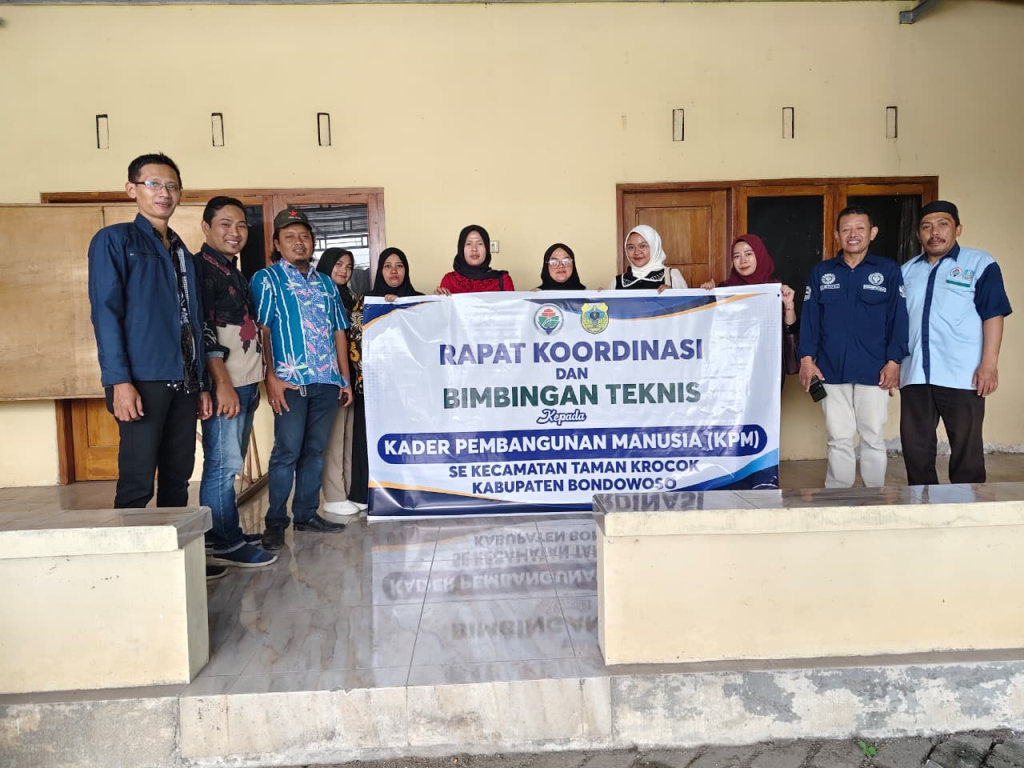 Para peserta Rakor dan Bimtek KPM bersama TAPM dan TPP Bondowoso.