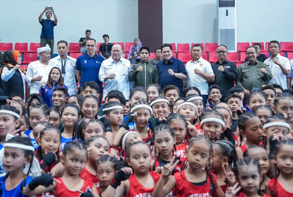 Menpora Erick Thohir berikan apresiasi terhadap perkembangan Muaythai Indonesia di bawah kepemimpinan Ketua Umum Pengurus Besar Muaythai Indonesia (PBMI) AA LaNyalla Mahmud Mattalitti.