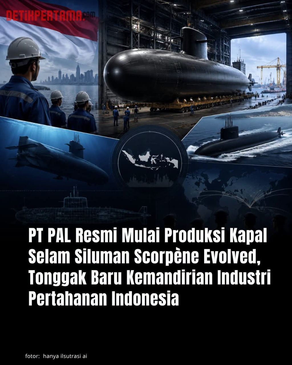 Kehebatan modernitas teknologi PT PAL