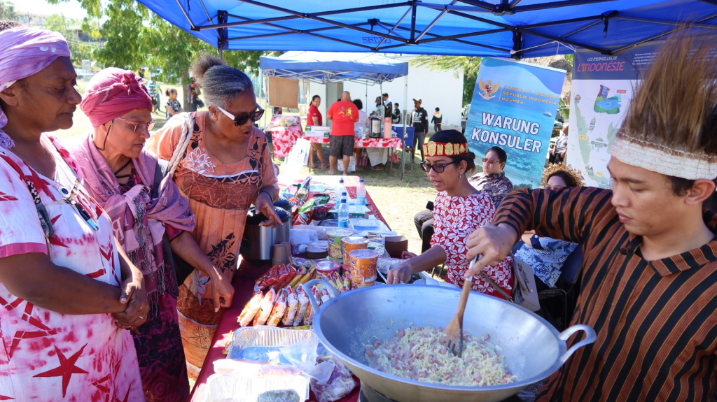 Kegiatan Journée Culturelle AINO di Koné, Kaledonia Baru, Sabtu (8/8/2026), menjadi momentum memperingati 130 tahun keberadaan masyarakat Jawa sekaligus merawat warisan budaya leluhur.