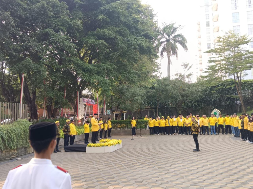 Upacara Bendera Menyambut HUT ke-81 RI oleh DPD I Partai Golkar Provinsi DKI Jakarta