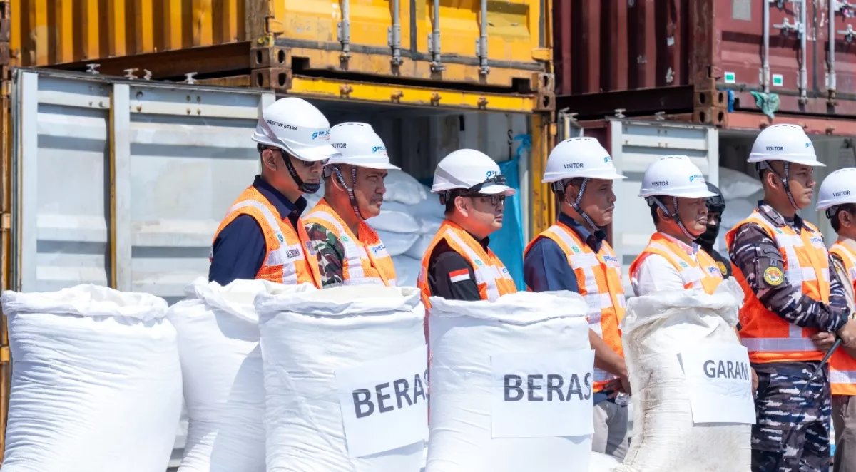 Bea Cukai Temukan Ratusan Ton Beras dan Garam dalam Importasi yang Diberitahukan sebagai Ammonium Chloride