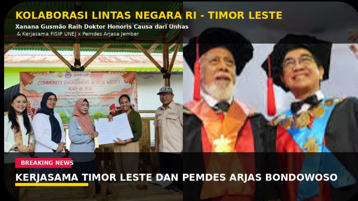 Kolaborasi Lintas Negara, RI dan Timor Leste