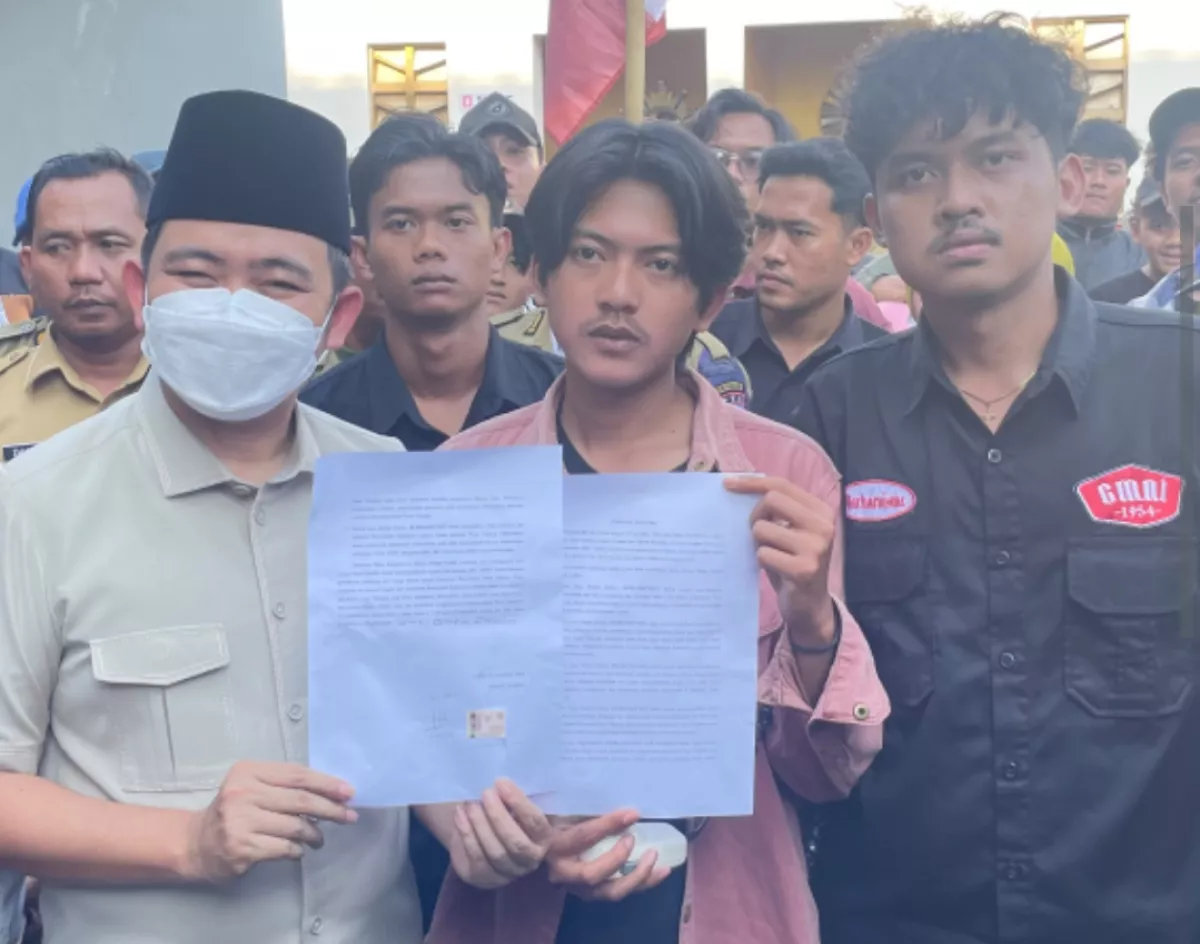 Kawal Keluhan Pedagang Pasar Tanjung Jember, Aksi GMNI Diterima Bupati di Pendopo