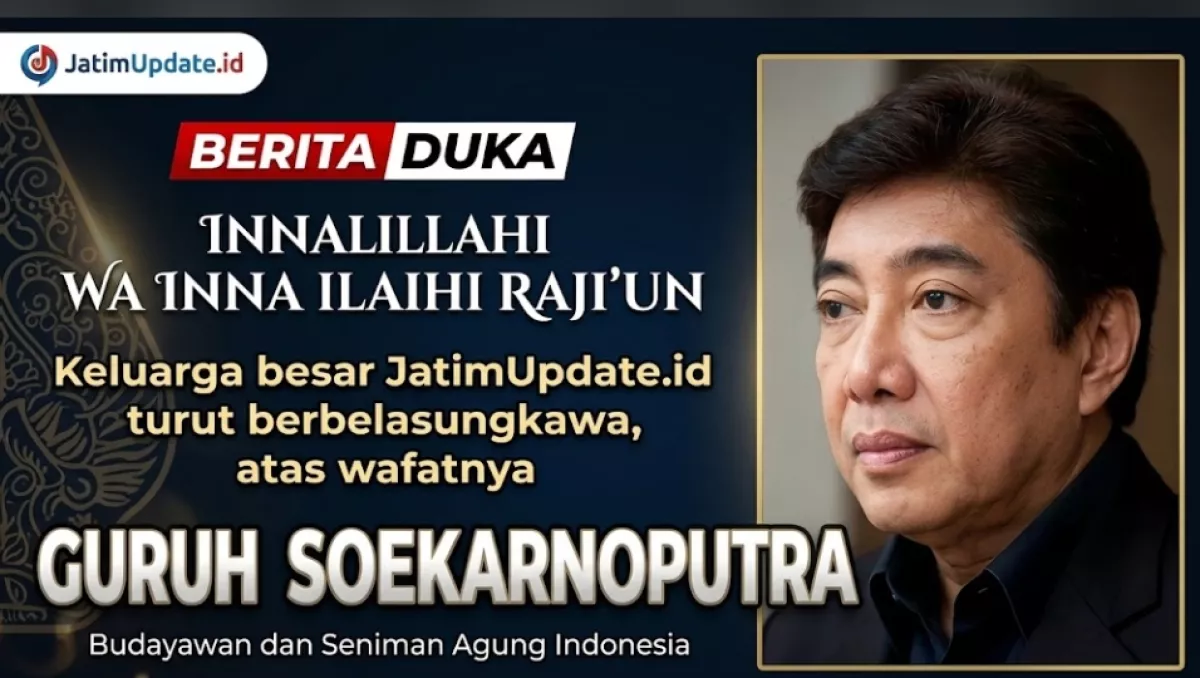 Berita Duka: Guruh Soekarnoputra Meninggal Dunia, PDI Perjuangan Kibarkan Bendera Setengah Tiang 7 Hari