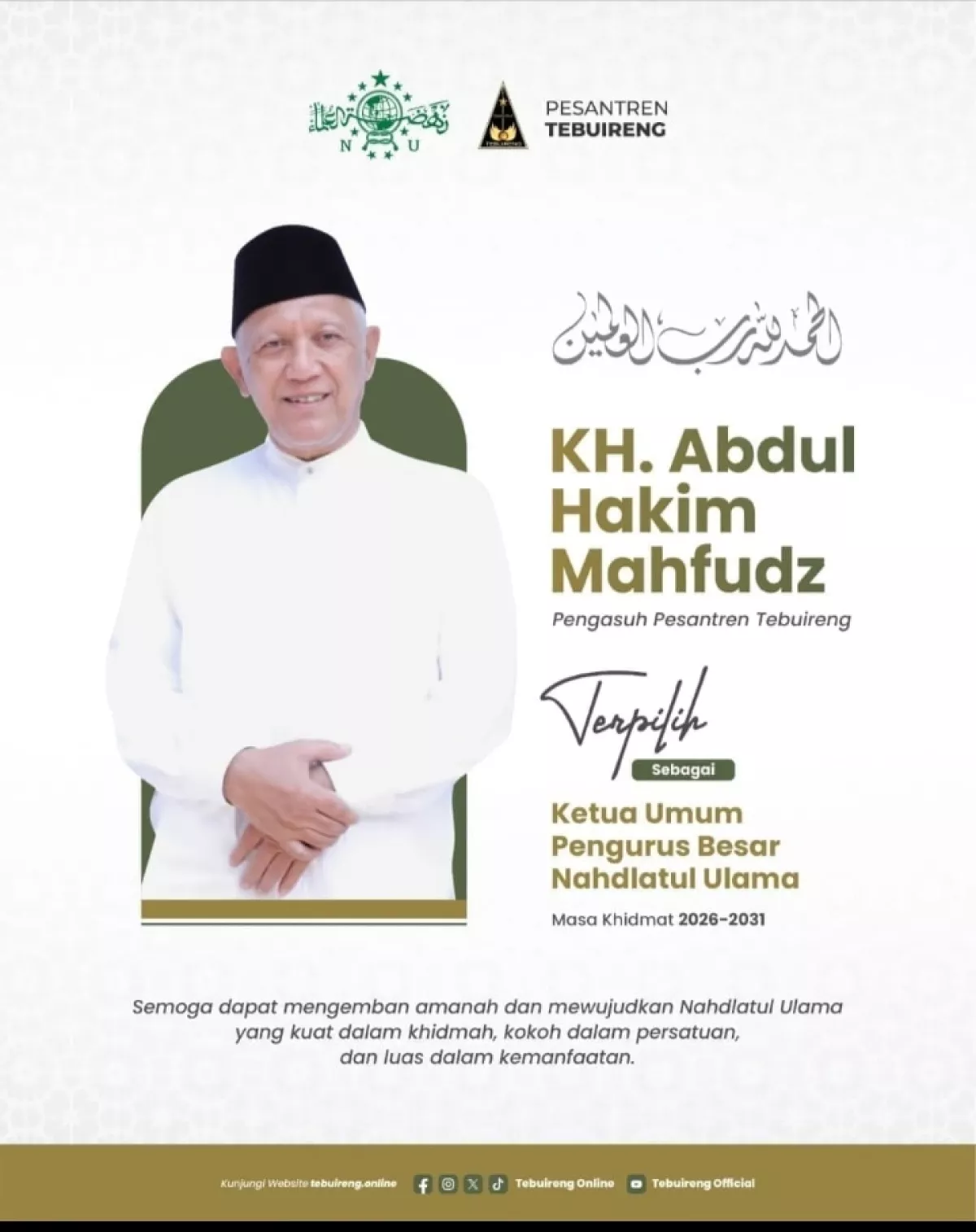 Nderek Mangayubagyo: Selamat Kagem Gus Kikin