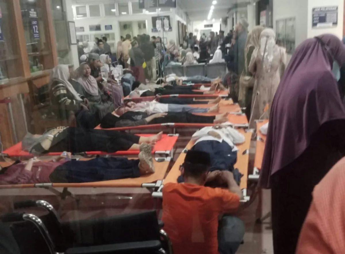 Ratusan Santri Ponpes Mambaul Hikam Sidoarjo Masih Dirawat, Total 393 Korban