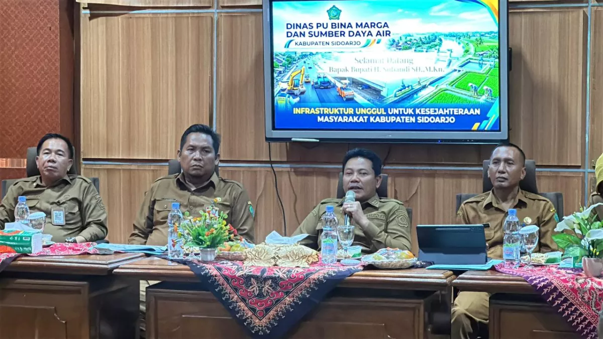Bupati Subandi Soroti Banyak PR di Dinas PUBM SDA Sidoarjo, Minta Tak Ada Proyek Tertinggal