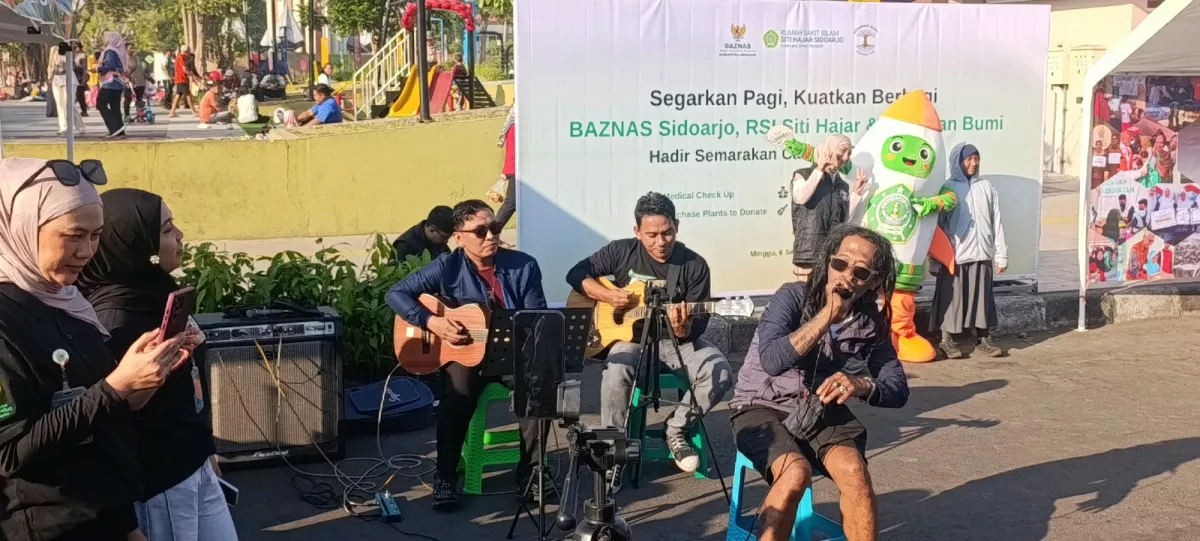 RSI Siti Hajar, Baznas Sidoarjo dan Sekawan Bumi Galang Donasi untuk Korban Gempa NTT