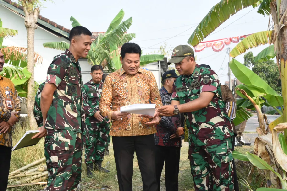 Bupati Sidoarjo Dukung Pembangunan Kompi Produksi Kodim 0816, Siap Libatkan Masyarakat