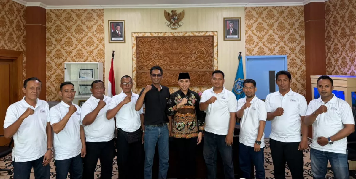 Wabup Dirham Ajak SMSI Lamongan Perkuat Literasi Media dan Tangkal Hoaks