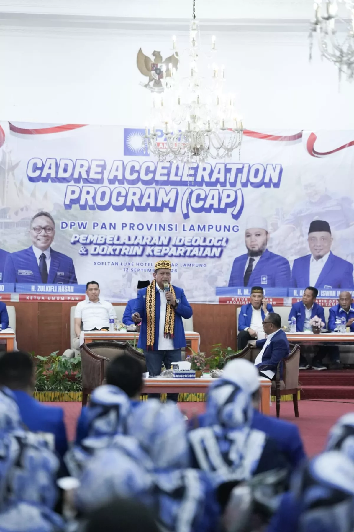 CAP PAN, Viva Yoga Ajak Kader Tunjukan Kesetiaan Pada Partai