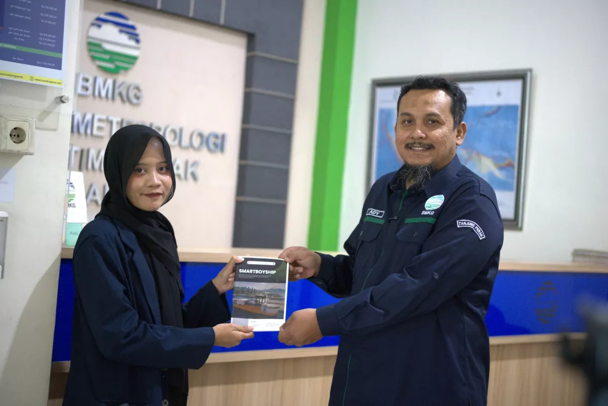 SMARTBOYSHIP Mahasiswa UNESA Dapat Apresiasi BMKG, Dinilai Brilian Atasi Logistik Kepulauan