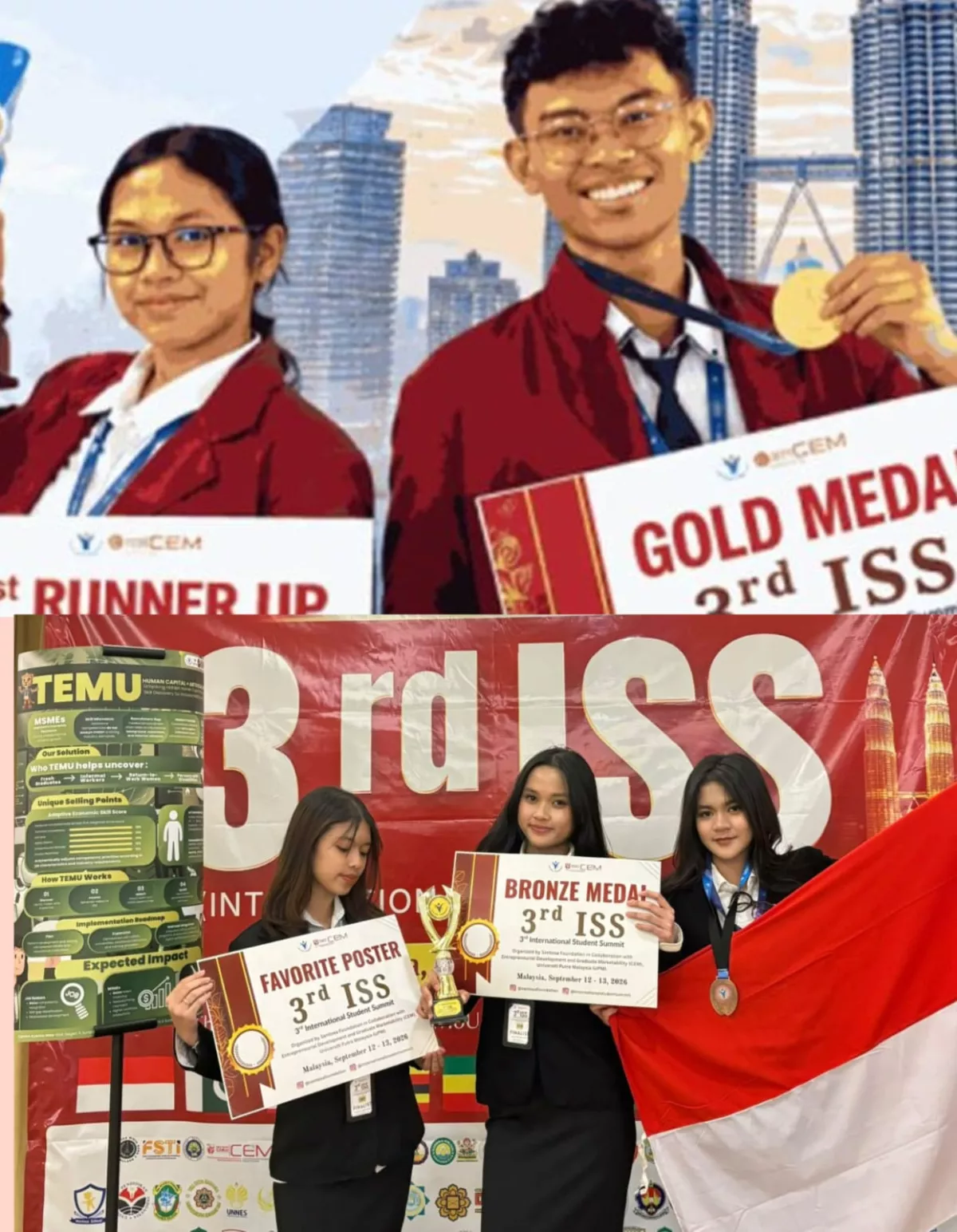 Mahasiswa UNG Raih Dua Gelar di International Student Summit Malaysia, Inovasi AI Siswa Surabaya Turut Bersinar