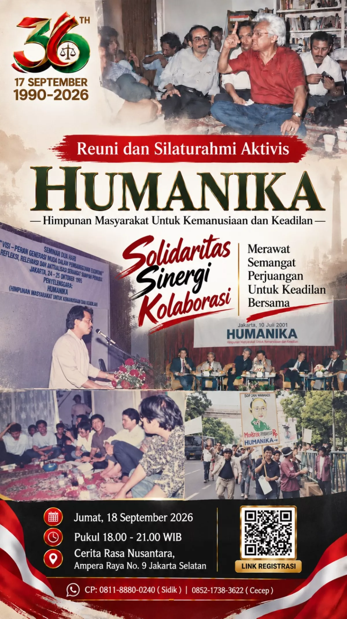 Reuni dan Silaturahmi Humanika 36th, Momentum Mempererat Persaudaraan dan Kenangan