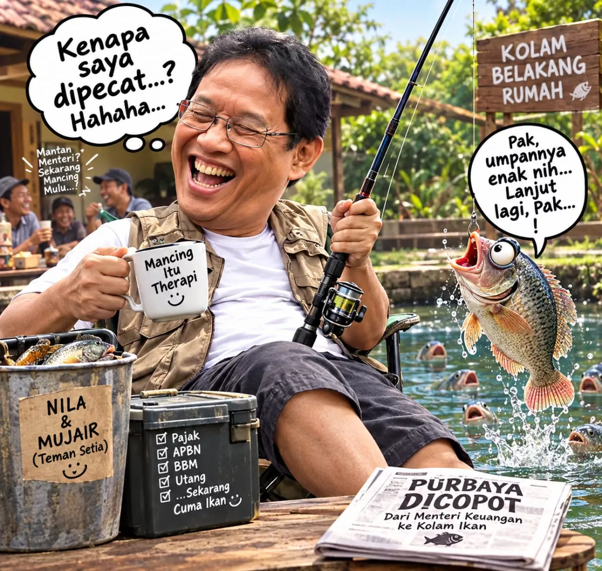 Purbaya, Ikan Nila Dan Tradisi Orang Tersingkir