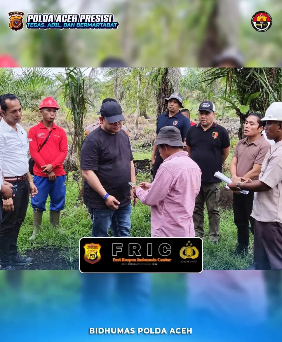 Ditreskrimsus Polda Aceh Asistensi Penanganan Perkara Karhutla Di Aceh Singkil