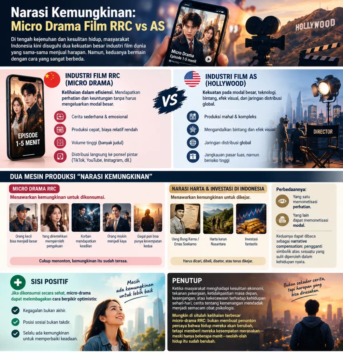 Narasi Kemungkinan: Micro Drama Film RRC vs AS