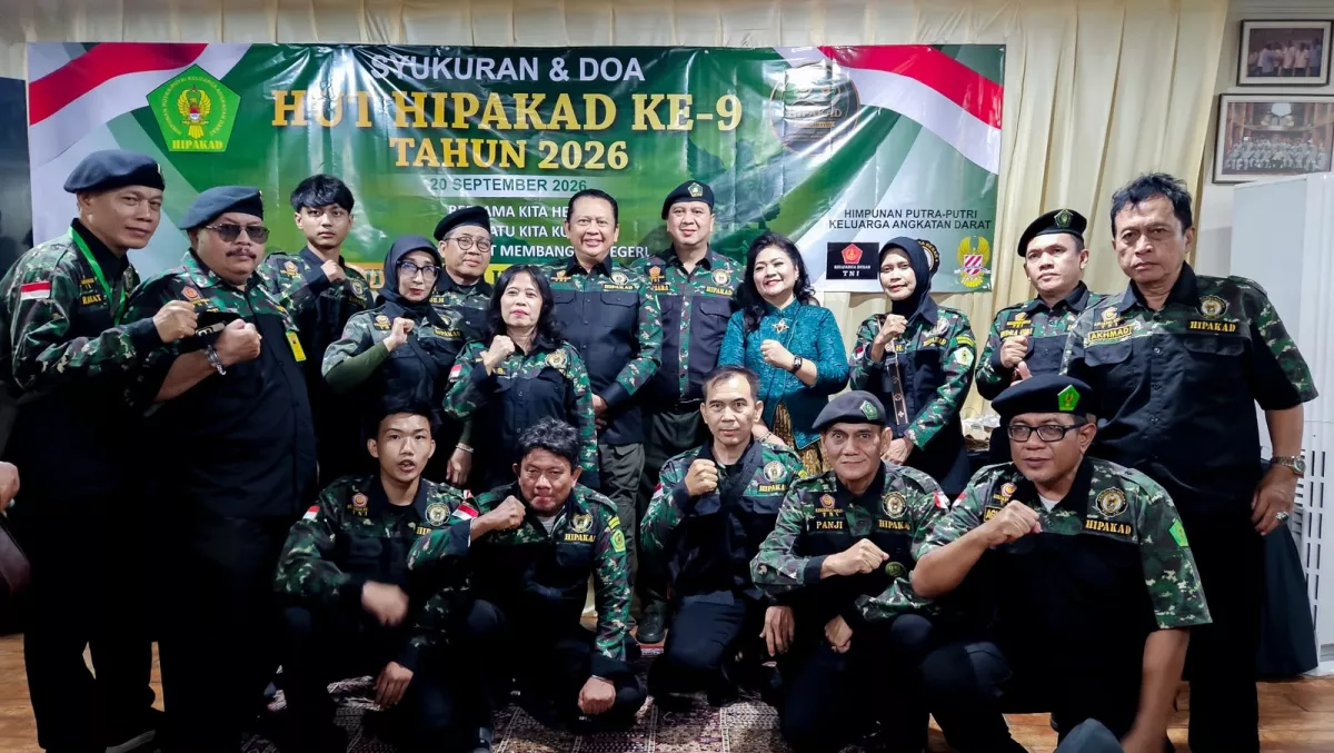 Bambang Soesetyo saat hadiri HUT HIPAKAD ke-9