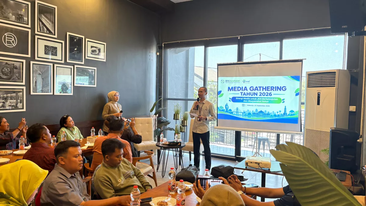Media Gathering BPJS Kesehatan Sidoarjo Perkuat Sinergi Pers Edukasi Program JKN